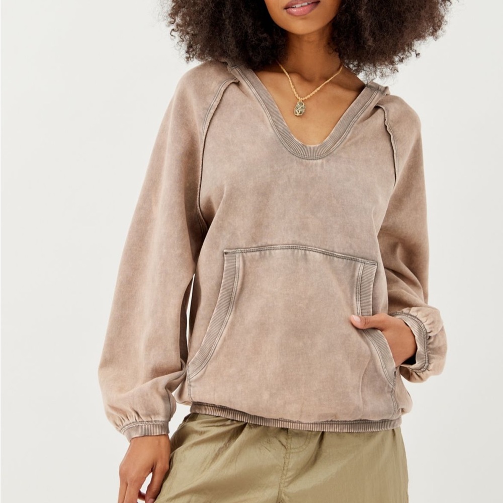 BDG Carli Seamed Hoodie Sweatshirt